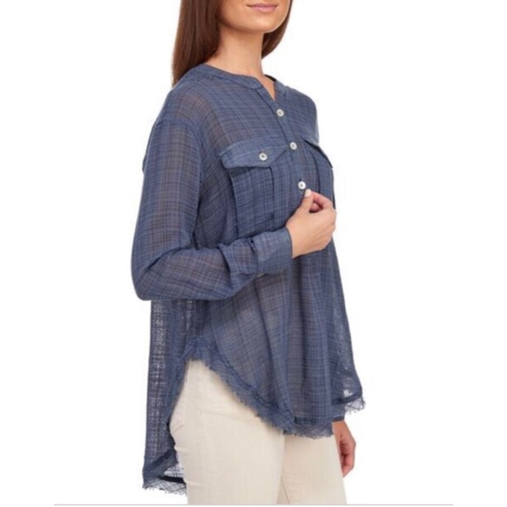 Free People Gauze Popover Tunic